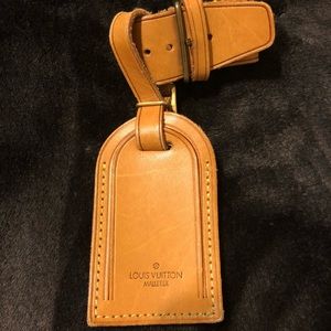 SOLD! Louis Vuitton Name tag and poignet
